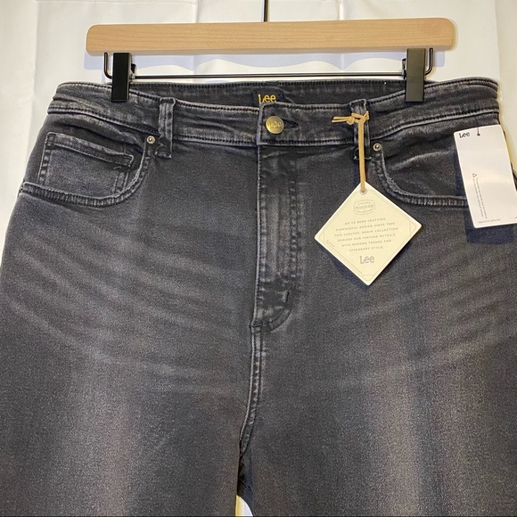 LEE Vintage Modern Denim Jeans High Rise Flare NWT - Picture 5 of 11